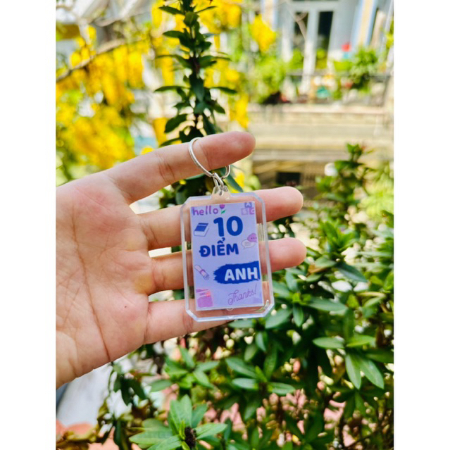 Móc khóa 10 điểm môn học | móc khóa thi đỗ các trường đại học