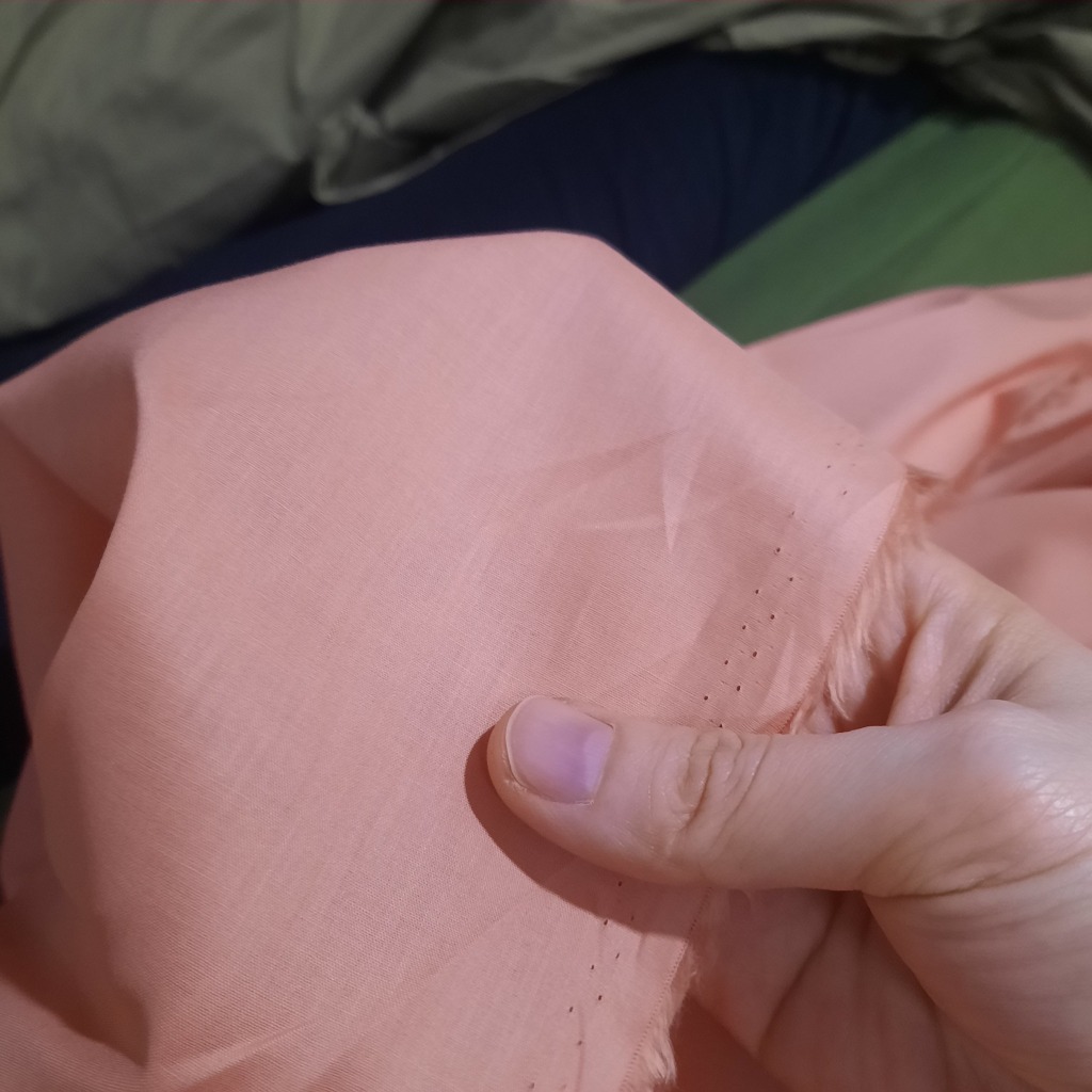 VẢI THÔ BOI 100% COTTON - MAY ÁO, VÁY, LÀM LÓT...