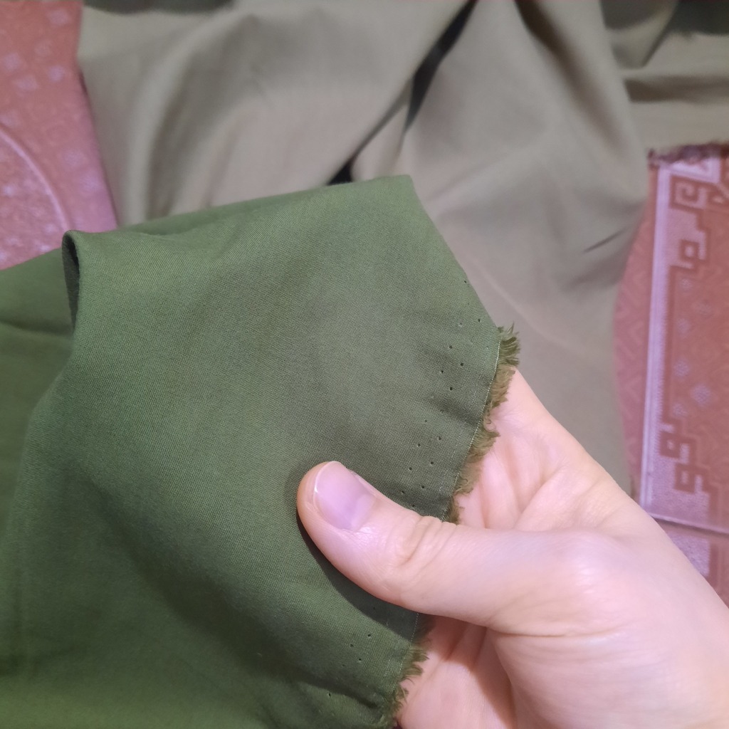 VẢI THÔ BOI 100% COTTON - MAY ÁO, VÁY, LÀM LÓT...