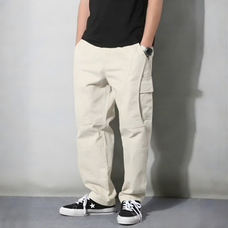 Quần Cargo Pant kaki túi hộp nam nữ ống rộng, quần kaki ống suông phong cách Hàn Quốc K07