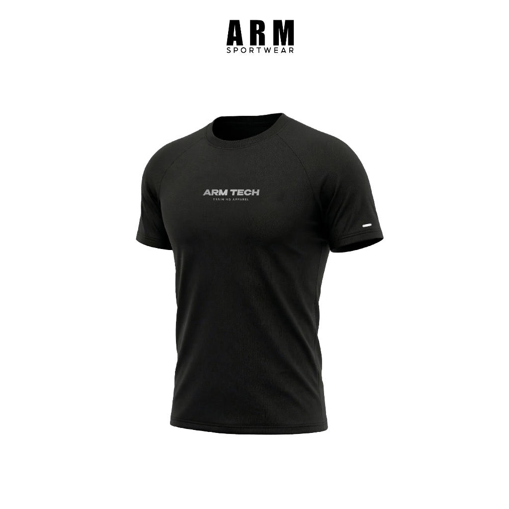 Áo Thun Thể Thao Nam ARM TECH DAILY, Áo Tập Gym Chất Liệu Co Giãn, Vận Động Thoáng Mát