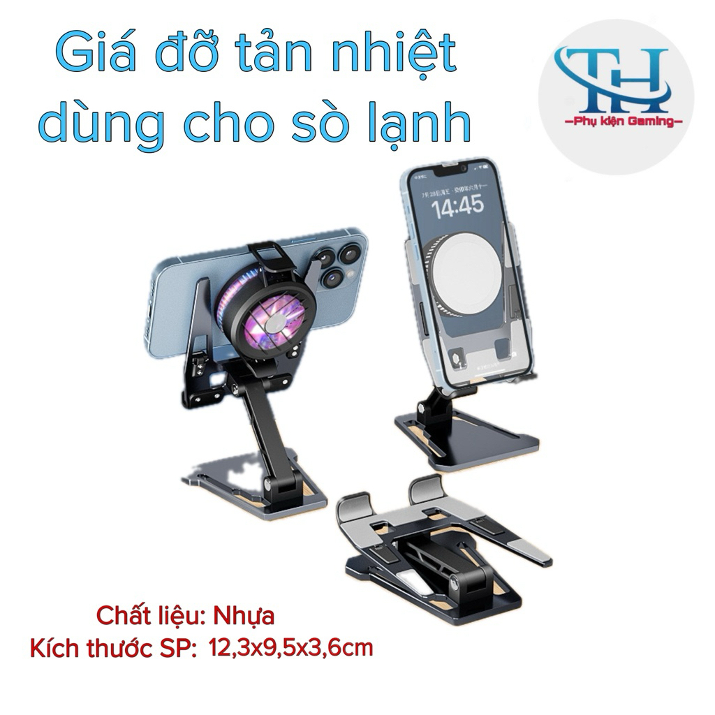 Kệ đa năng FZ02 để sò lạnh- chất liệu nhựa ABS chắc chắc- TH shops phụ kiện gaming