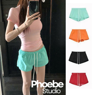 Quần Short Nữ Form Ngắn Quần Đùi Nữ Cạp Thấp Thoái Mái - Phoebe Studio [MH26QUAN74]