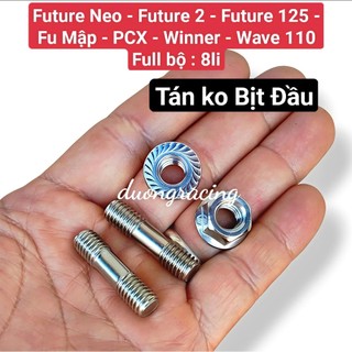 Ốc cổ pô xe số và xe ga full bộ hàng loại 1 xiken zin xe bền đẹp phụ tùng xe máy caoduongracing