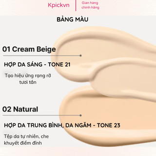 Phấn Nước Cushion VOV Blemish Cover Velvet Kiềm Dầu Phủ Khuyết Điểm Lâu Trôi Lành Tính (Kpickvn)