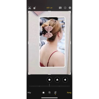 kẹp tóc nơ nhung mịn cao cấp màu hồng hàn quốc trẻ trung