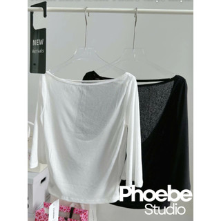 Áo Thun Giấy Mỏng Lưng Đổ Tay Lửng - Phoebe Studio [MH26AO338]