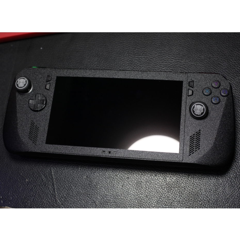 Skin dán ROG Ally / Ally X mẫu đen nhám sần | Miếng dán decal cho máy chơi game Asus màu đen