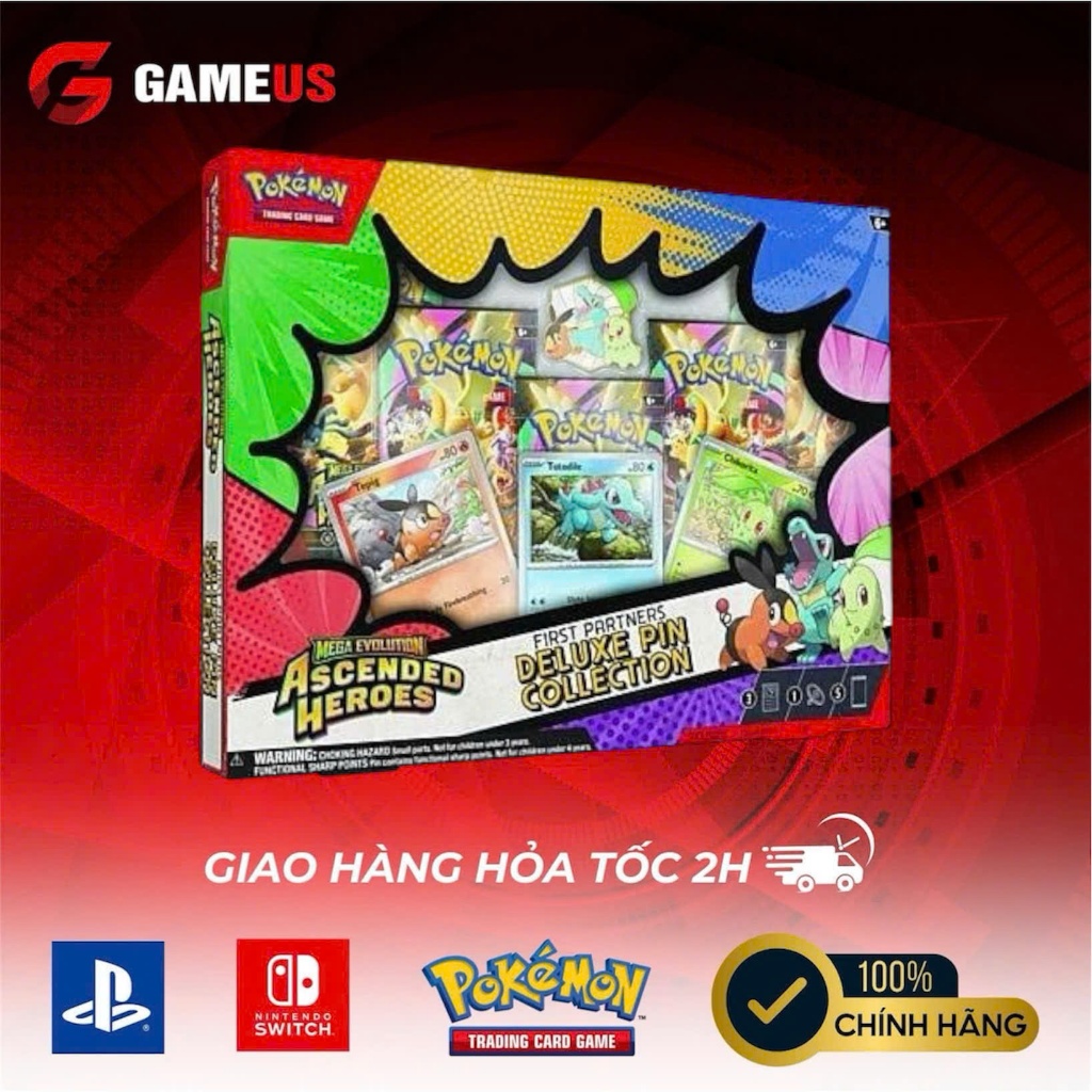 [Chính Hãng] Pokemon TCG : Mega Evolution Ascended Heroes First ...