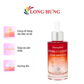 Tinh chất dưỡng ẩm Pharmaform Hydra 5 Glycan PDRN Ampoule (50ml)