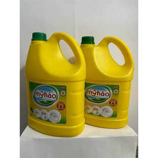 Combo 2 Can Nước Rửa Chén Mỹ Hảo Hương Chanh 3.8kg Đậm Đặc Tiện Dụng