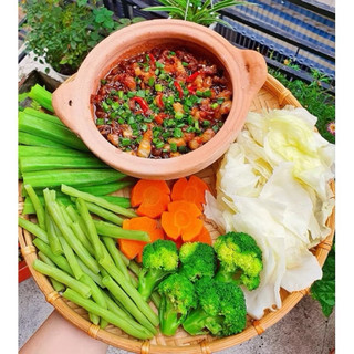 Combo 2 hủ Kho quẹt Nam Ngư vị tóp mỡ và tôm khô Cà Mau