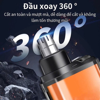 Máy tỉa lông mũi, cắt lông mũi đèn báo LCD cao cấp, nhỏ gọn, tiện lợi cắt nhanh khỏe không đau rát