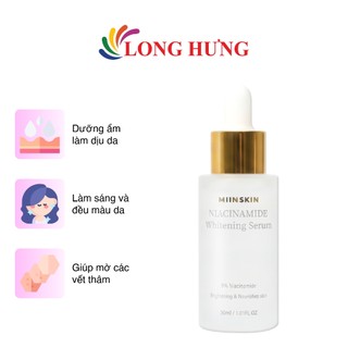 Tinh chất sáng da MIINSKIN 5% Niacinamide Whitening Serum (30ml)