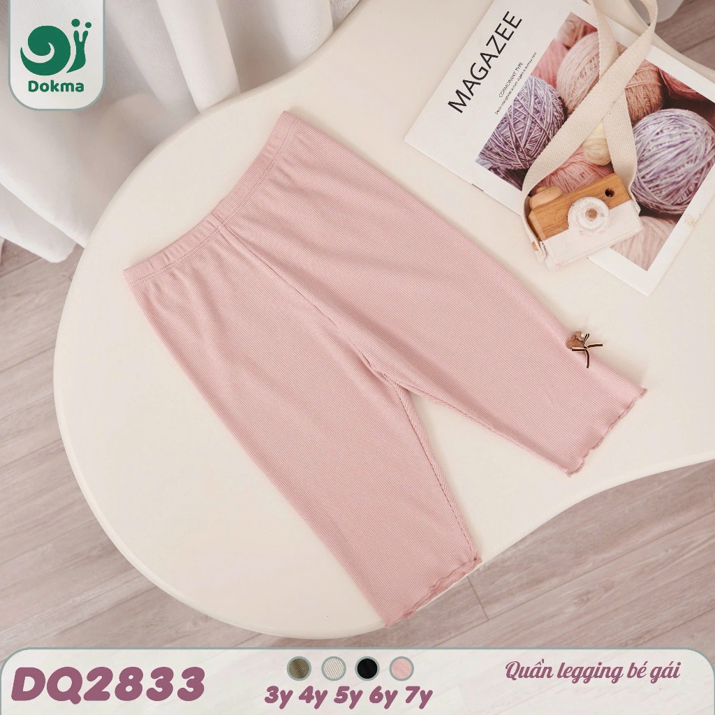 (11-25kg) Quần Cộc Legging Cotton Thời Trang Dokma DQ1396 DQ2048 DQ2833