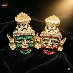 VẬT TRANG TRÍ ĐEO NGƯỜI MẶT LERSI KHUNG NHỰA CHỐNG NƯỚC 5CM