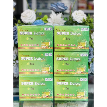 Trà SUPER Detox giúp thanh nhiệt hỗ trợ giảm mỡ gan,mỡ máu ,hỗ trợ tiêu hóa …