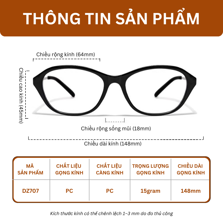 Kính Cận Form Oval Cho Nữ MOCO 707 Chống Ánh Sáng Xanh Gọng Kính Cận Thời Trang Phù Hợp Mọi Dáng Mặt