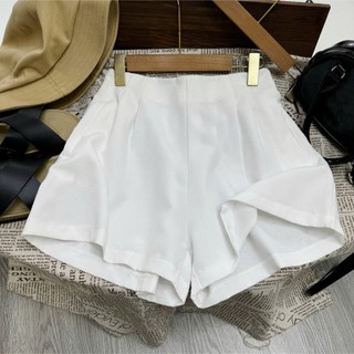 Quần đùi nữ Nhỏ Clothing big size dáng chữ A lưng chun co giãn dành cho nàng chuppy dễ thương 58-93kg xinh xắn Q26