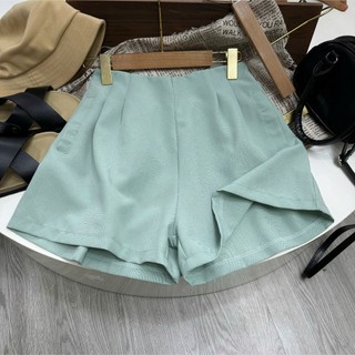 Quần đùi nữ Nhỏ Clothing big size dáng chữ A lưng chun co giãn dành cho nàng chuppy dễ thương 58-93kg xinh xắn Q26