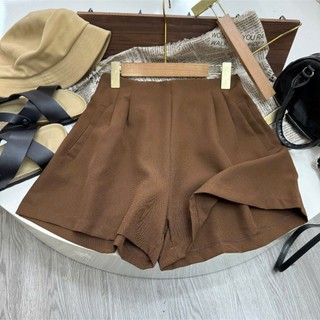 Quần đùi nữ Nhỏ Clothing big size dáng chữ A lưng chun co giãn dành cho nàng chuppy dễ thương 58-93kg xinh xắn Q26