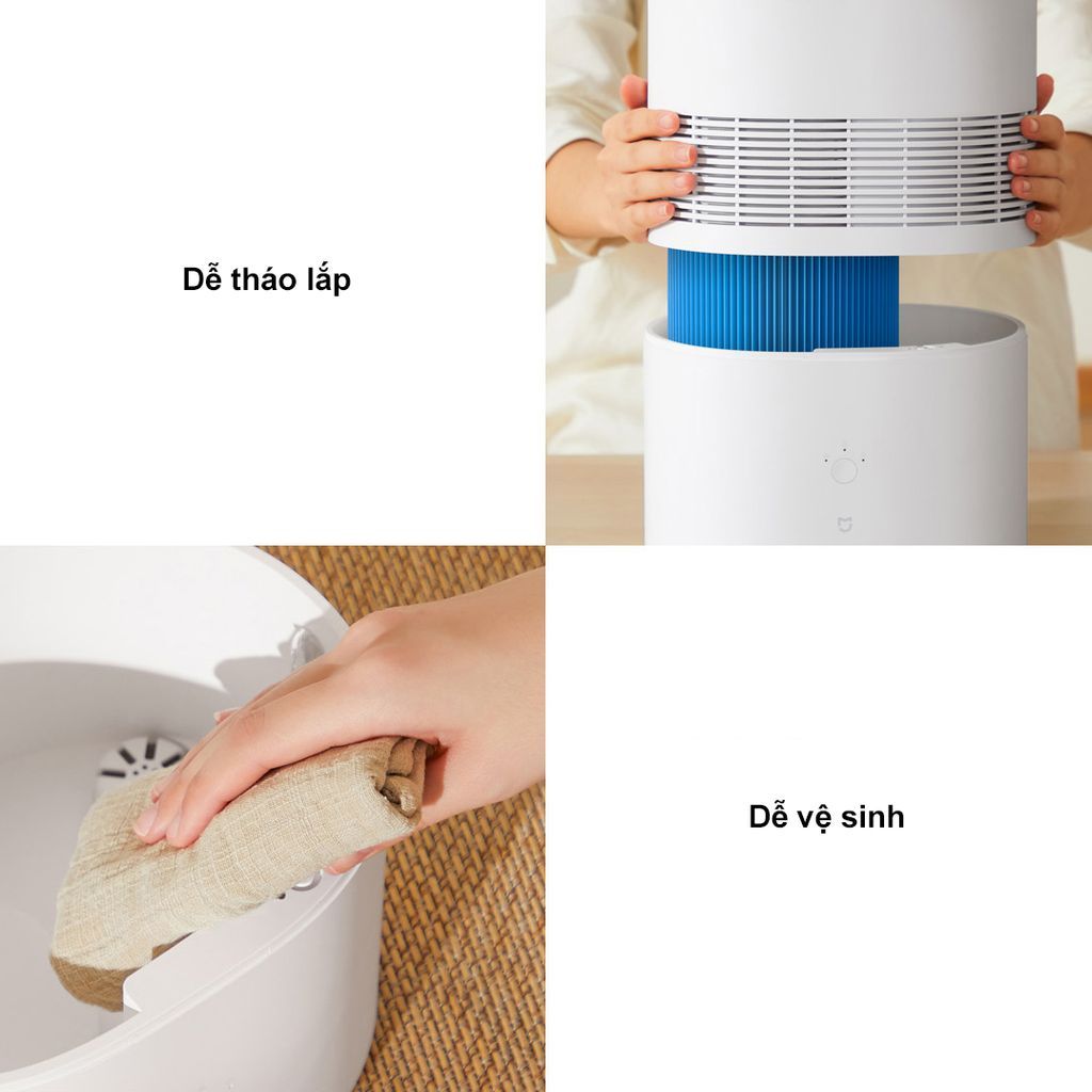 Máy Phun Sương Tạo Độ Ẩm Thông Minh Xi@omi Mijia CJSJSQ01DY | 2.2L Kết Nối App Wifi
