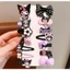 Set 14 cái kẹp tóc hoạt hình Kuromi dễ thương cho bé - Kẹp tóc bé gái xinh xằn Selenshop