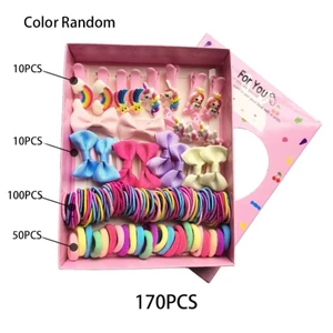 Hộp Chun Tóc 170 Chi Tiết Cho Bé HỘP 170 CHI TIẾT