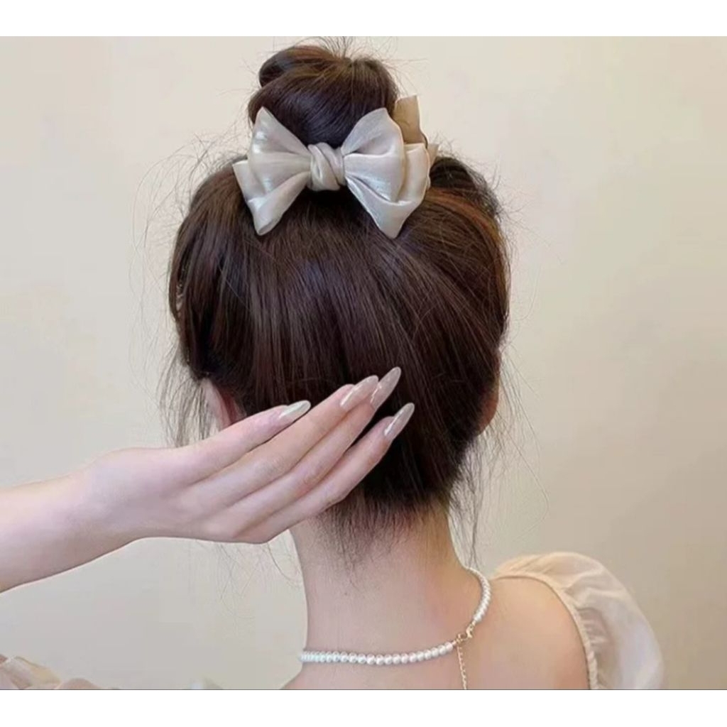 Phụ kiện kẹp tóc nơ kiểu pháp 🎀🎀