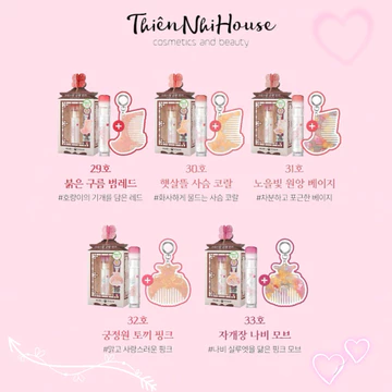 [ Bill Oliveyoung ] Son Clio Crystal Glam Tint + Lược