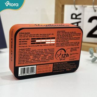 Sáp Vuốt Tóc CLAYWAX 90g - Giữ Nếp Tóc Tự Nhiên 12h, Hỗ Trợ Dưỡng Tóc, Mùi Hương Độc Quyền - VIORA