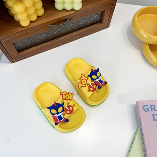 Dép lê gắn charm hoạt hình cho bé trai bé gái