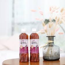 TRÀ RÂU BẮP KHÔNG ĐƯỜNG - WOONGJIN 1,5L-웅진 옥수수 수염차 1.5L