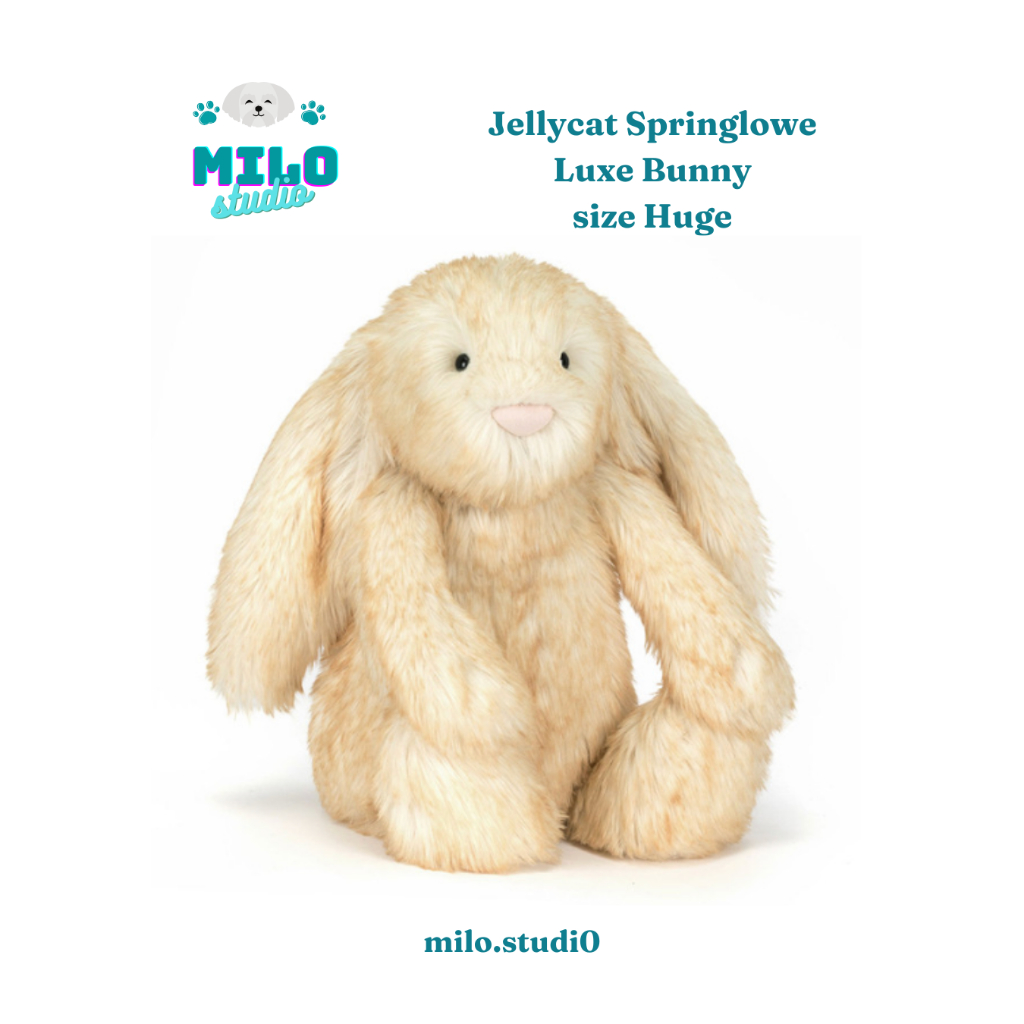 Springlowe Luxe Bunny 新品未使用 CÓ SẴN) Jellycat Springlowe Luxe Bunny thỏ bông | Shopee Việt Nam