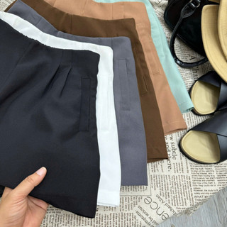 Quần Đùi Bigsize Nữ Lưng Cao Cạp Chun Co Giãn Dáng Quần Short Chữ A Ổng Rộng Vải FOS Q26