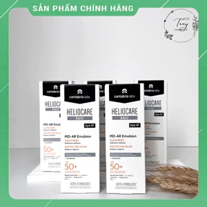 Kem chống nắng Helio 360 MD-AR Emulsion 50ml | Chống nắng toàn diện, giảm kích ứng, đỏ da