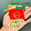 COMBO 7 Đồng Xu và 9 Đồng Xu Âm Dương Cho Nam Nữ, Trang Trí Nhà Decor Phòng