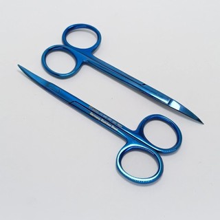 Kéo cắt chỉ 11,5cm, kéo cắt da thân và lưỡi siêu mảnh có TC cắt bén