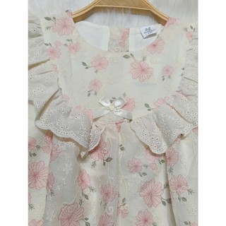 ĐẦM THÊU CÁNH TIÊN HOA TIỂU THƯ SIÊU SANG CHO BÉ GÁI TỪ 3-12T | ANHMYBABY