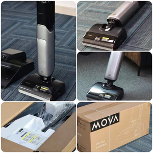 Máy hút bụi & lau sàn MOVA X40 Pro nước nóng 90 độ, tự sấy giẻ lau