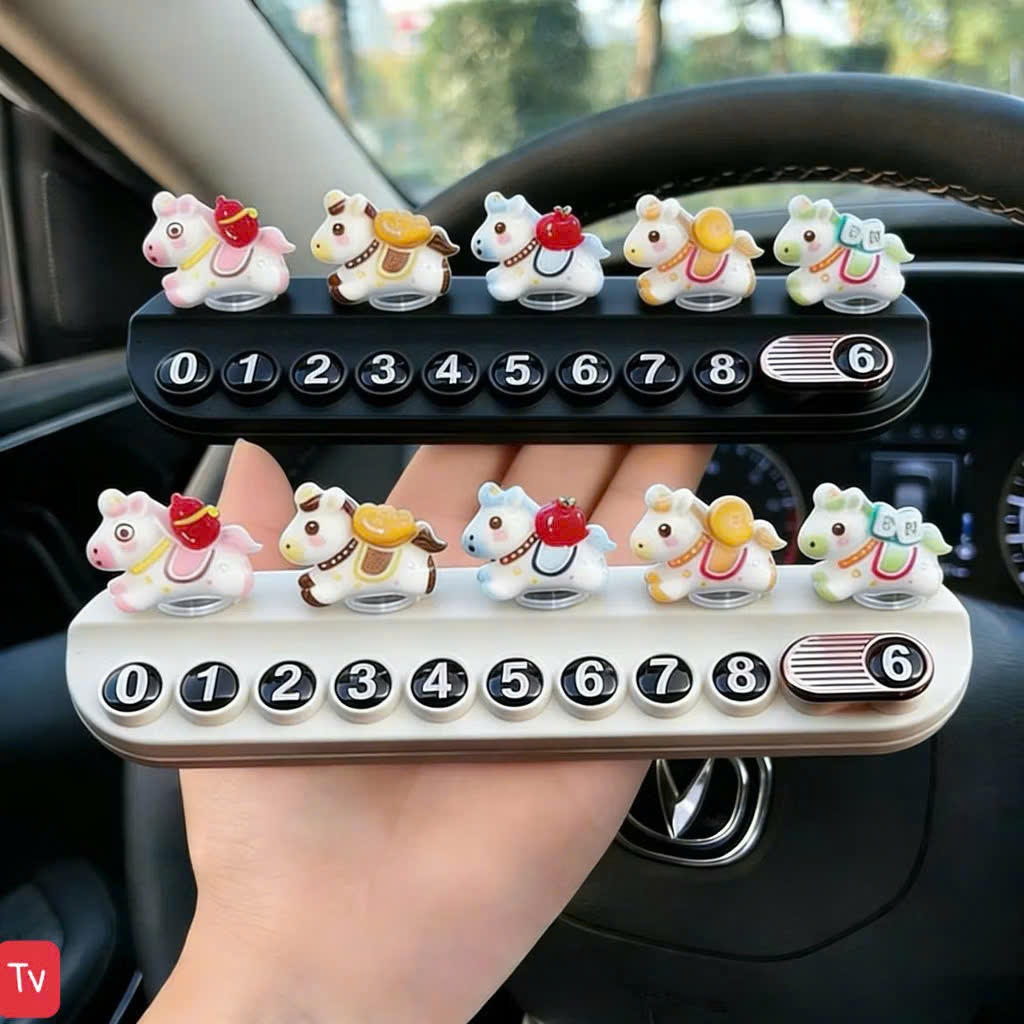 Bảng Số Điện Thoại Ô Tô "Mã Đáo Thành Công" – Thẻ Ghi Số Điện Thoại Gắn Taplo Xe Hơi Cao Cấp