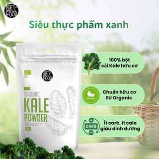 Bột Cải Xoăn Kale Hữu Cơ Diet Food Organic Kale Powder 100g