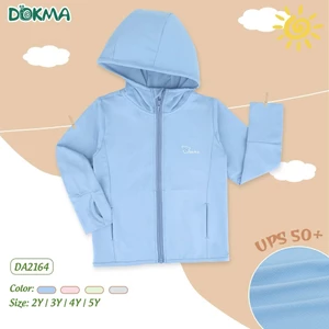 Áo khoác chống nắng thời trang Dokma chống tia UV siêu mềm co giãn cho bé DA1492 DA2164 DA2723