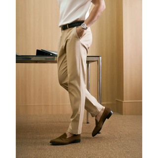 Quần dài khaki nam Dobby co giãn.Slim - ROUTINE 10F25PCA015