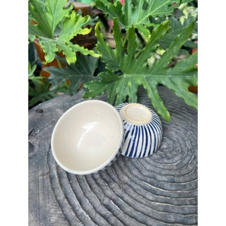 Chén Soup Cao Cấp Vẽ Cá Ba Đuôi/Măng Cụt/Cá Xanh/Chỉ/Phết/Hoa Đường Kính 10cm - Gốm Xưa Lái Thiêu Cho Người Hoài Niệm