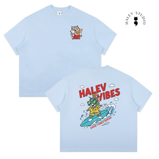 [BOXY TOM&JERRY SUMMER VERSION] Áo thun Boxy Unisex nam nữ in 2 mặt hoạt hình chất Cotton Premium 260gsm