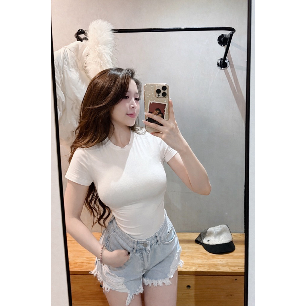 𝑺𝒔𝒖.𝑺𝒕𝒖𝒅𝒊𝒐 [CÓ SẴN- RẺ VÔ ĐỊCH] QUẦN SOOC DENIM XANH NHẠT GIÁ TẠI NHÀ MÁY