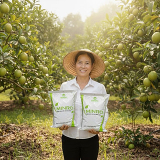 2kg Phân Bón Hữu Cơ Sinh Học Minro Cung Cấp Dưỡng Chất, Tăng Năng Suất Nông Sản Cây Rau, Hoa kiểng, Cây Ăn Trái