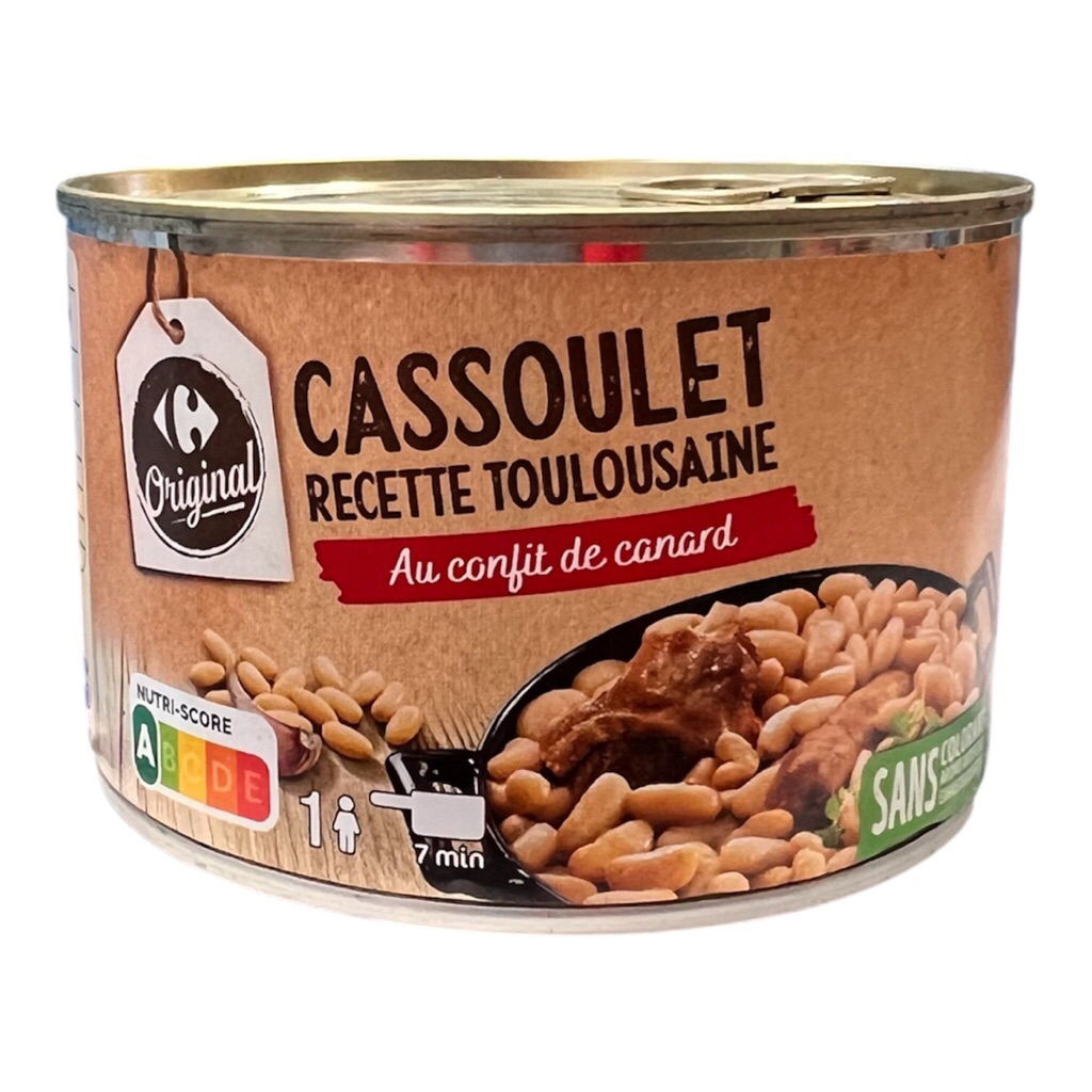 THỊT VỊT HẦM ĐẬU CASSOULET 420G - PHÁP