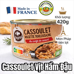 THỊT VỊT HẦM ĐẬU CASSOULET 420G - PHÁP